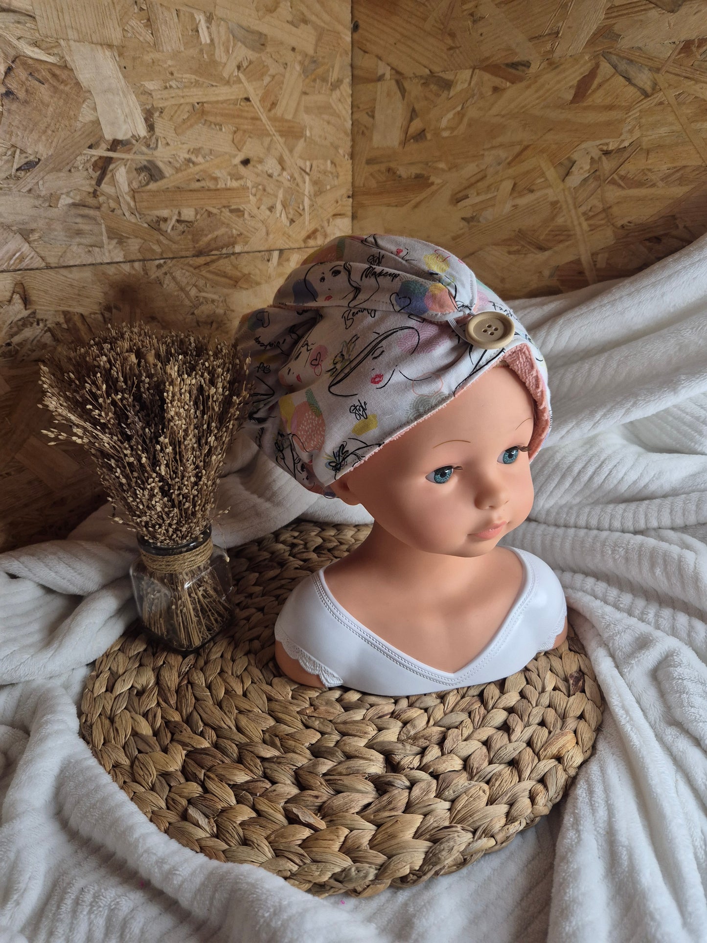Serviette pour cheveux