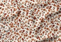 TISSU IMPERMEABLE LEOPARD CHOCOLAT