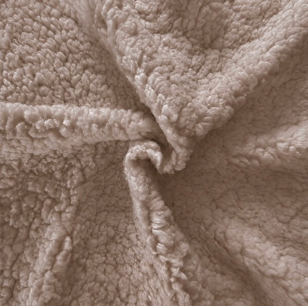 SHERPA BEIGE 100% POLYESTER