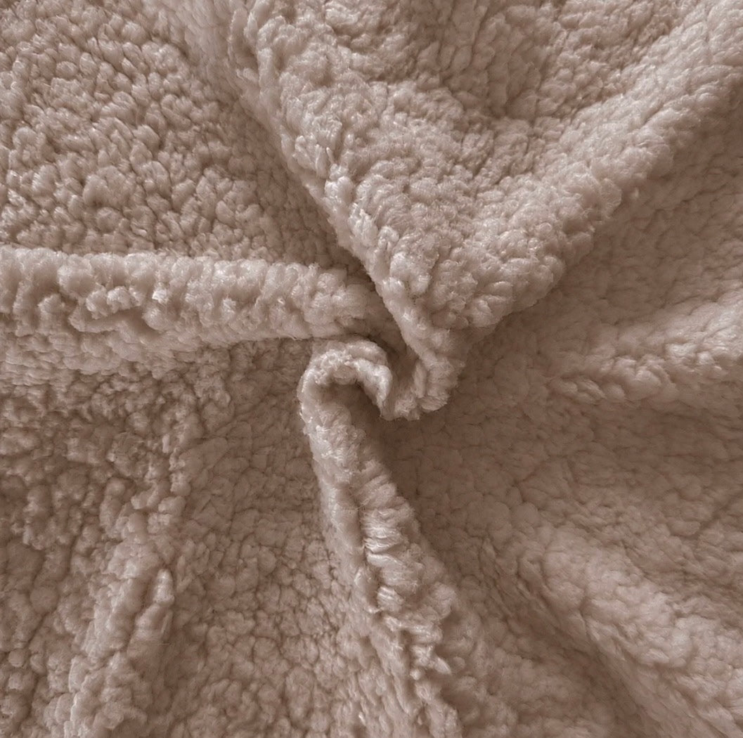 SHERPA BEIGE 100% POLYESTER